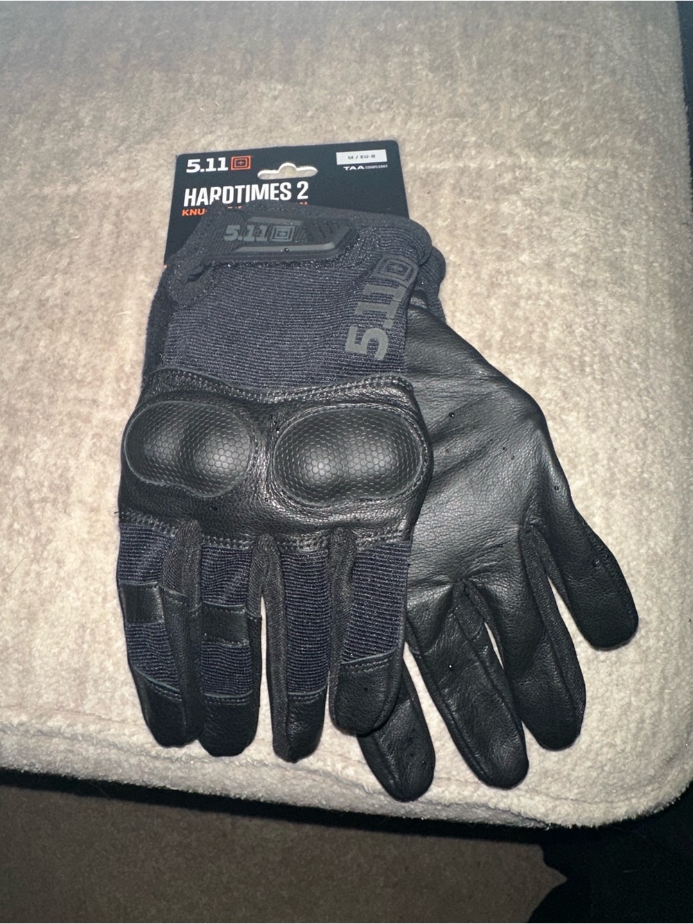 5.11 Tactical Black Hardtimes 2 Tactical Gloves